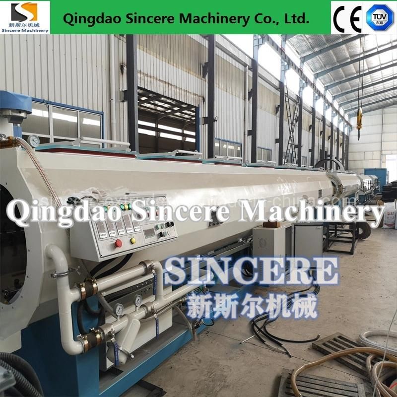 HDPE/PE/PP/Pert/PPR/PVC Water Supply/Drainage Pipe Extruding Machinery, Polyethylene Pipe Extrusion Production Machine Line