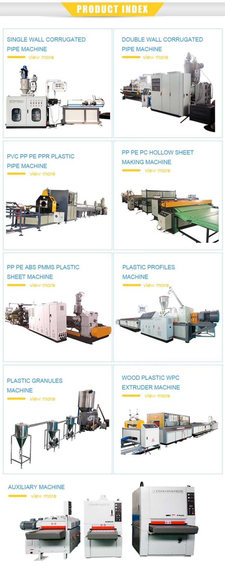 Solid Waste Plastic Wood Composite Profile Extrusion Plant PP PE PVC WPC Profile Extruder Machine