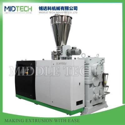 Competitive Price for Plastic PVC/SPVC/WPC Pipe Conical Twin Screw Extruder