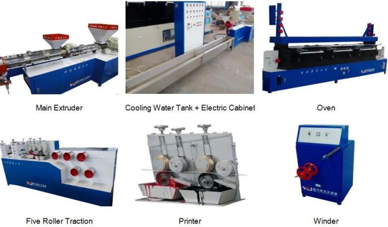 Double Screw Plastic Strapping Band Extruding Machine Supplier