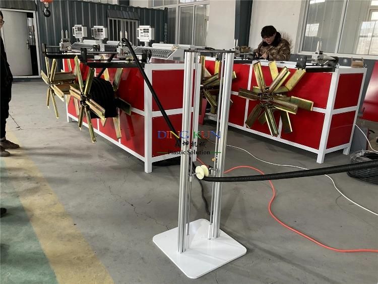 Plastic Extruder / PE Corrugated Electric Conduit Pipe Machine