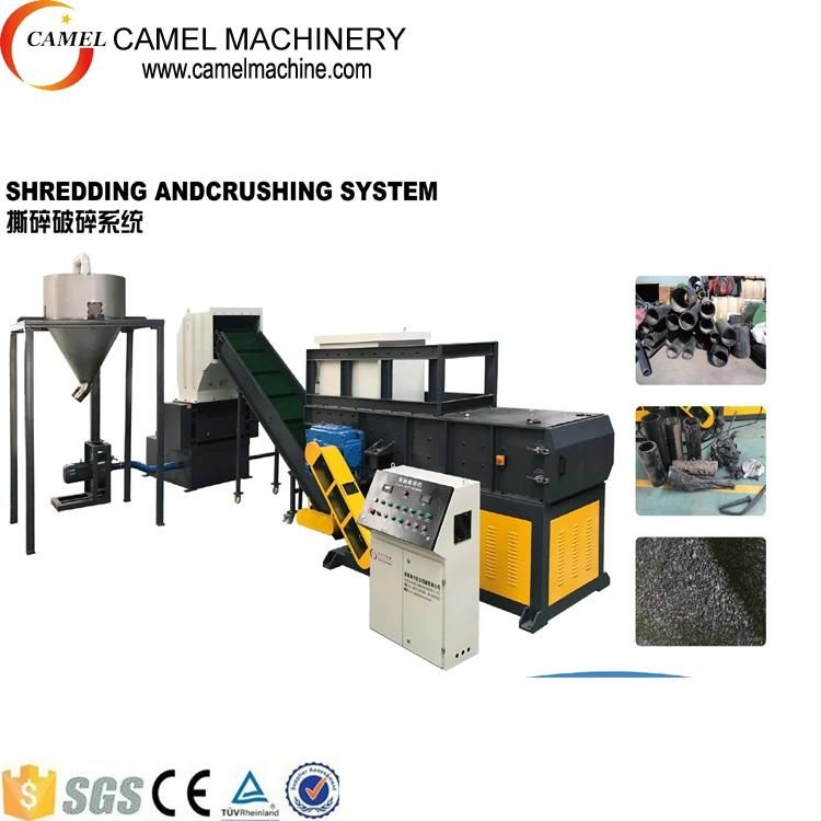 Waste Plastic Shredder Shredding Crusher Recycling Machine