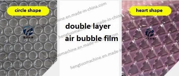 Double Layer Air Cushion Bubble Sheet Extrusion Machine with Double Screw