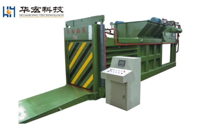 Hua Hong Hpm-125 Semi-Automatic Horizontal Non-Metal Baler Is Easy to Learn