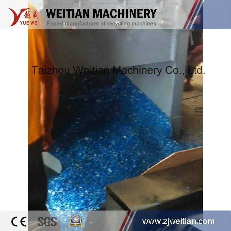 Plastic Round Drum/Bucket/Tire/Plastic Bottle/Film/Lamp/Rubber/Wood/Sheet Stock Crusher Recycling Machine