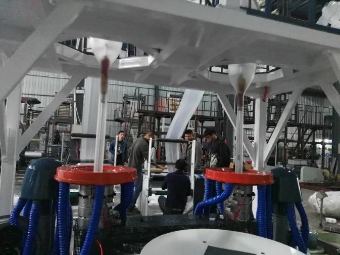 China ABA Double Die Film Blowing Machine Blown Film Machine