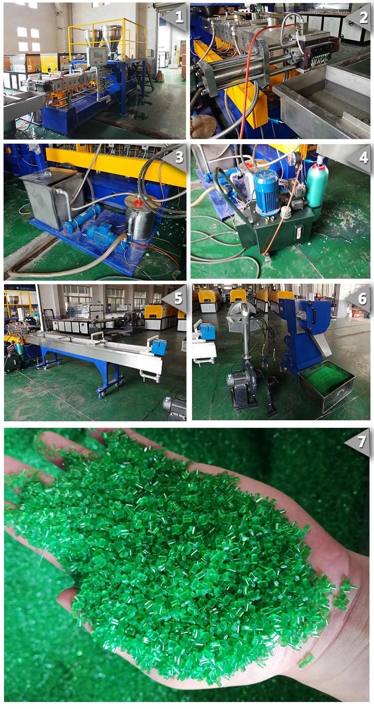 BOPET Extrusion Line Complete with Feeder Shredder Extruder and Pelletiser