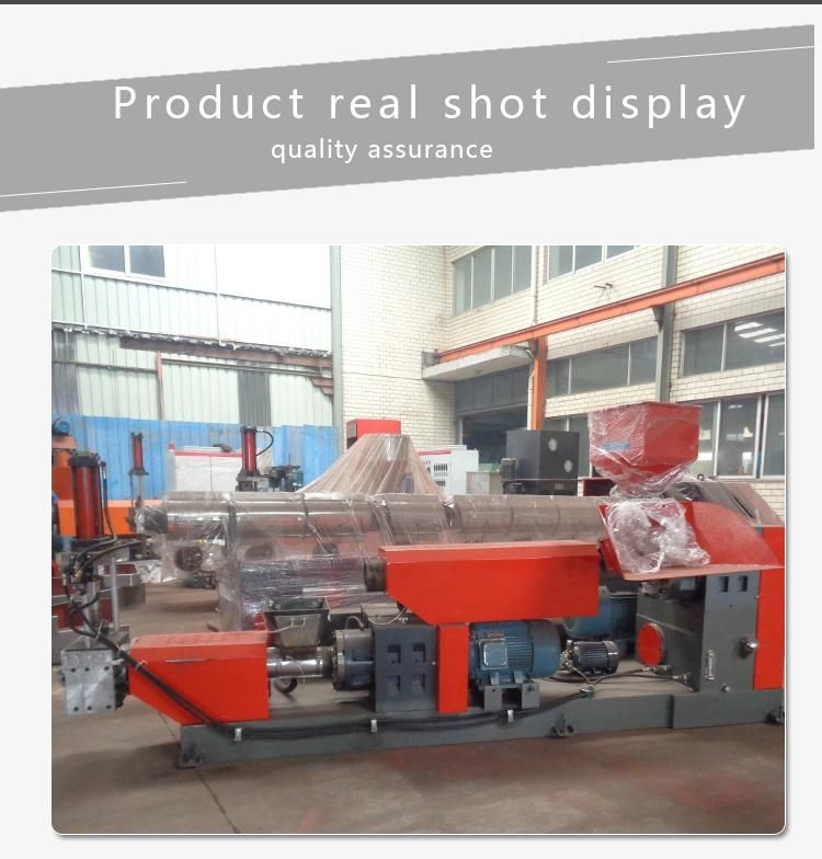 New Condition Two Stage Plastic Recycling Machine