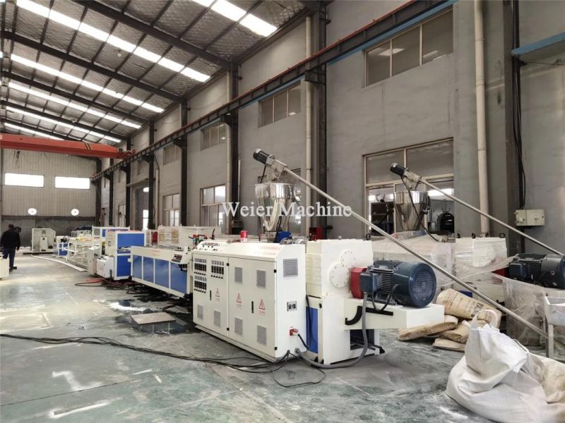 Plastic UPVC PVC CPVC Pipe Making Machine From Top Plastic Machinery