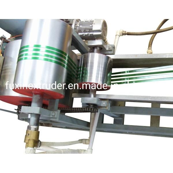 Plastic Pet Strapping Belt Tape Extrusion Machine with Recycled Flakes