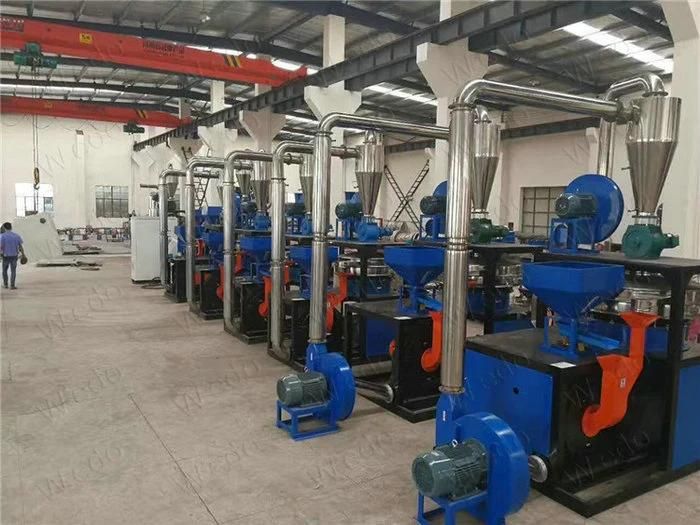 Plastic Waste Pulverizer Crusher Machine