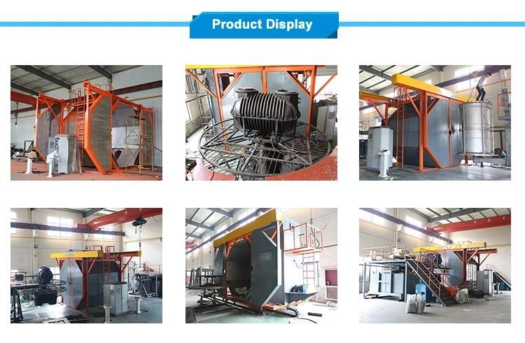 Rock and Roll Rotomolding Machine Rotational Molding Machine for Energy Storage Tank LLDPE Plastic Container Making Machine