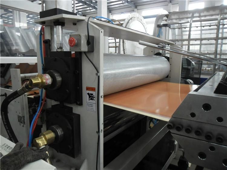 Convenient and Quick Automation PVC Plastic Glazed Roof Tile Extrusion Line