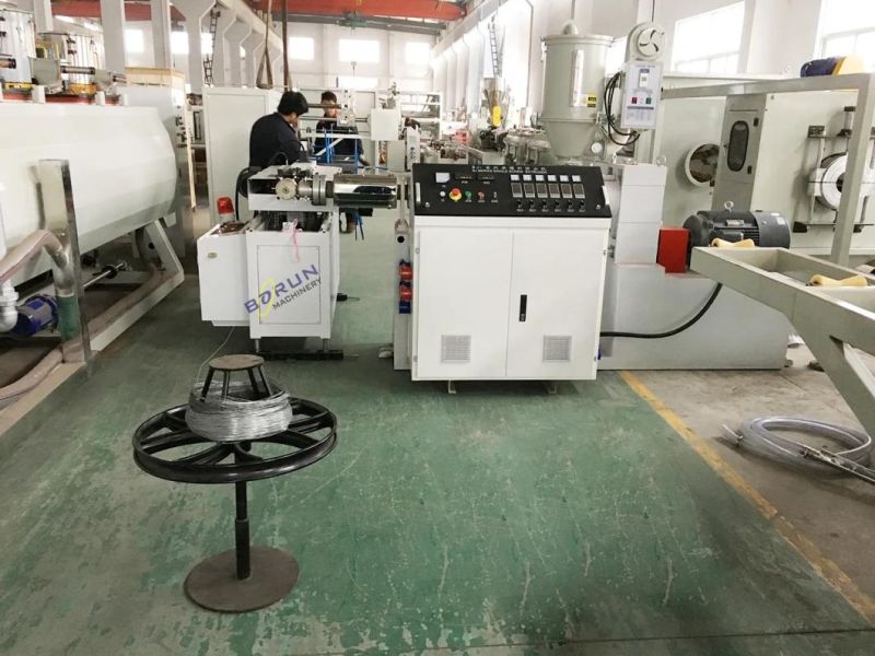 PE PP PVC Corrugated Hose Pipe Making Machine