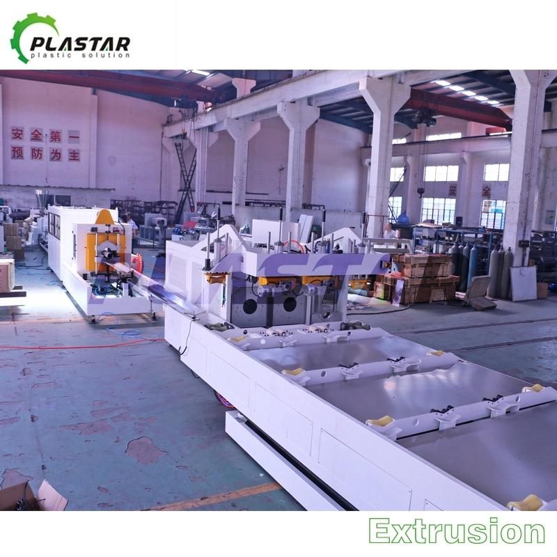 Plastic HDPE PPR PP UPVC CPVC PVC Water Pipe Drainage Supply Electric Conduit Pipe Extrusion Production Line Corrugated Extruder Pipe Making Machine