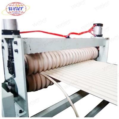 PVC Corrugated Roof Tile Sheet Extruding Machine/Plastic Corrugate Sheet Production Line