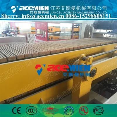 Used PVC Wood Plastic Composite Wall Ceiling Panel Extrusion Making Machine on Sale