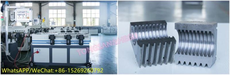 PP PE PVC Corrugated Pipe Machine Production Machine/ Electric Conduit Plastic Pipe Making Machine