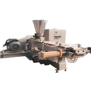 Recycling Plastics Pelletizing Twin Screw Extruder Machine on Promotion