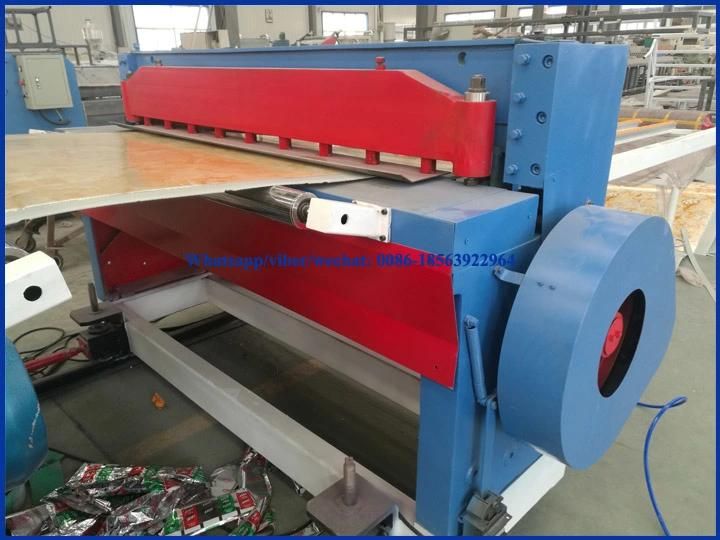 PVC Artificial Marble Plate Plastic Machinery