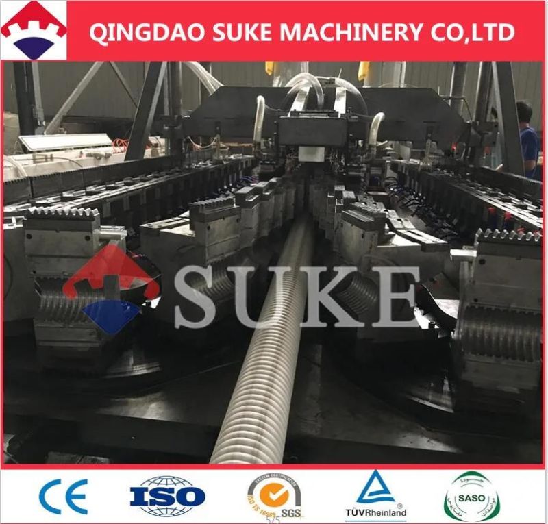 PE PP PVC Corrugated Pipe Extrusion Machine