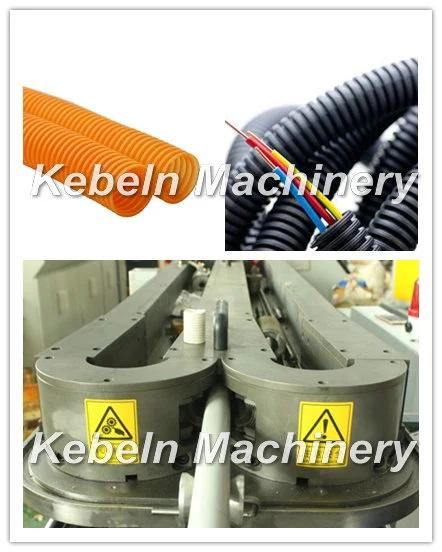 PE Single Wall Corrugated Pipe Zipper Hose Plastic Machinery