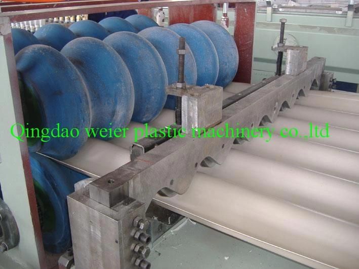 PVC Transparent Wave Roof Plate Panel Production Line