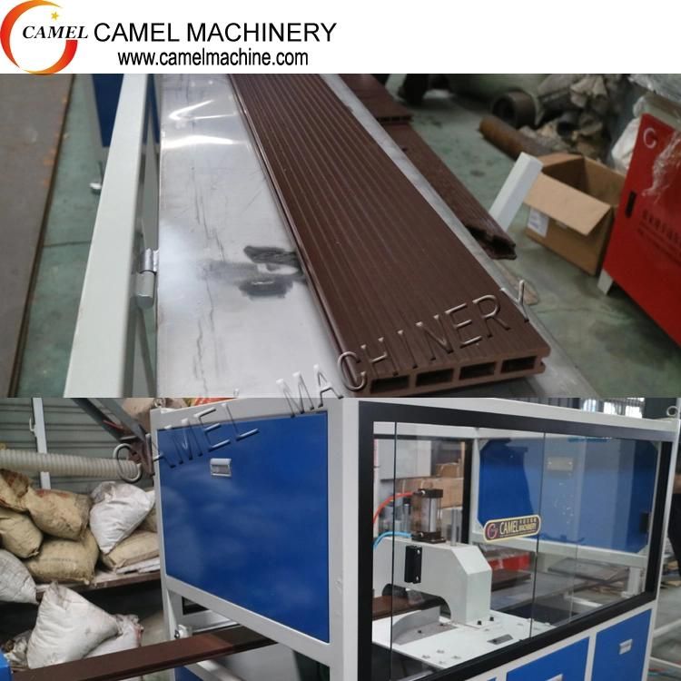 Recycled Material Waterproof Outdoor WPC Building Deck Material Laminate Wood Plastic WPC Composite Decking Flooring Panel Board Making Machine Production Line