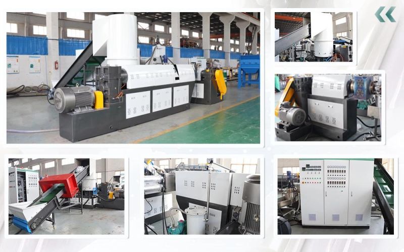 Erema Type Compactor Granulator Machine PP PE LDPE LLDPE HDPE Film Single Screw Pelletizing Line