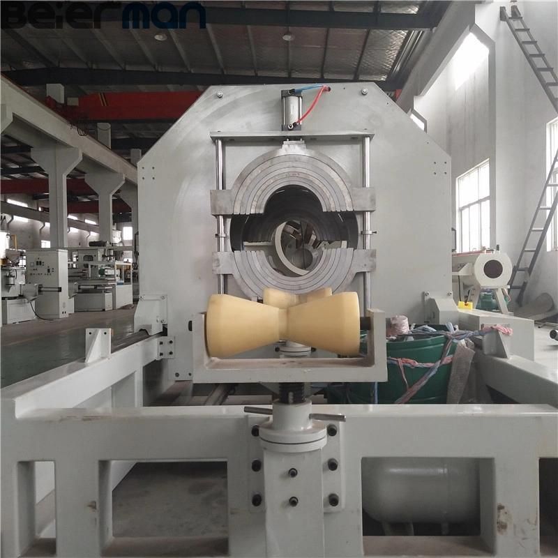 Ce Certificate 110-500mm Plastic Big PVC CPVC Drainage Water Conduit Pipe Extrusion Line with Sjsz80/156 Extruder