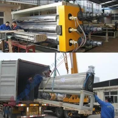 Plastic Extrusion Line for PP/HDPE Sheet Making