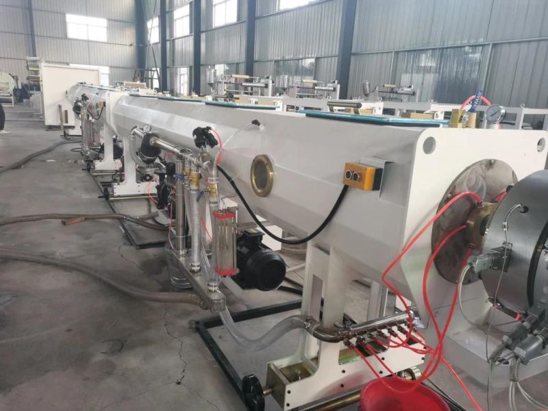 Large Aperture Infusion Square Tube Corrugated Dual Pipe Extrusion Machine