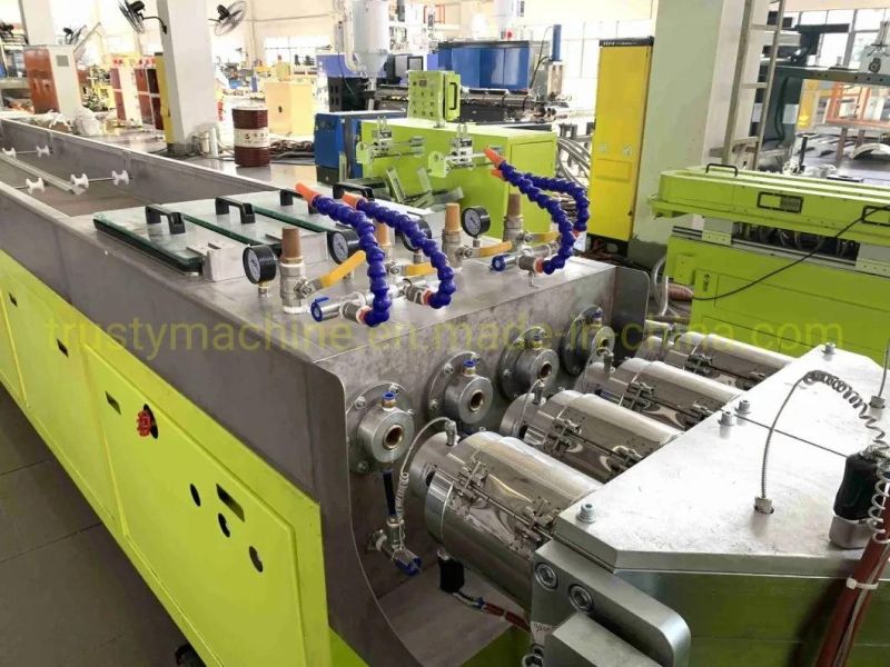 16-40mm PVC/UPVC Four Pipe Extrusion Line