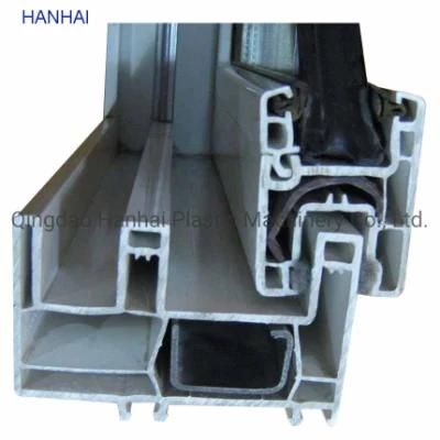 PVC Profile Extruder Machine Window Frame Shade Fabrication Producing Machine