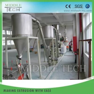 Single Screw Extruder PE/PVC Pipe Extrusion Production Line