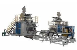 PE Hollow Wall Winding Pipe Extrusion Production Equipment