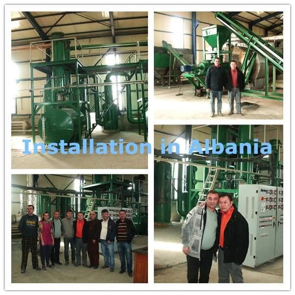 2013 New Design Used Tire Recycling Machine