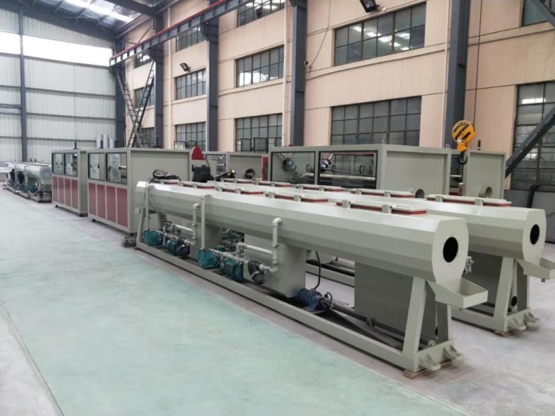 75-250 mm PVC HDPE Water Supply Pipe Extrusion Making Machine