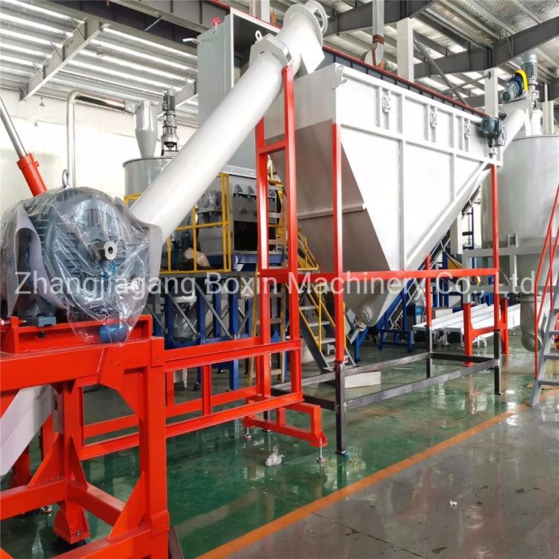 High Productivity Pet Bottle Recycling Machine for Water Cola Plastic Bottle with Friction Washer