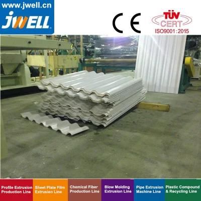 Jwell PVC Hollow Corrugated Board Extrusion Machine