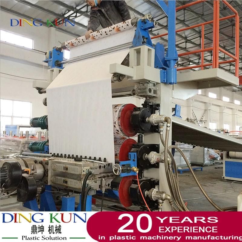 PVC Marble Sheet Machine to Making Wall Panel