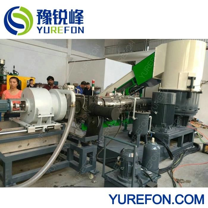 Plastic PP/PE/LDPE/HDPE Film Woven Bags Pelletizing Extrusion Machine