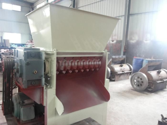 One Shaft PE Pet PP PVC Plastic Recycling Shredder