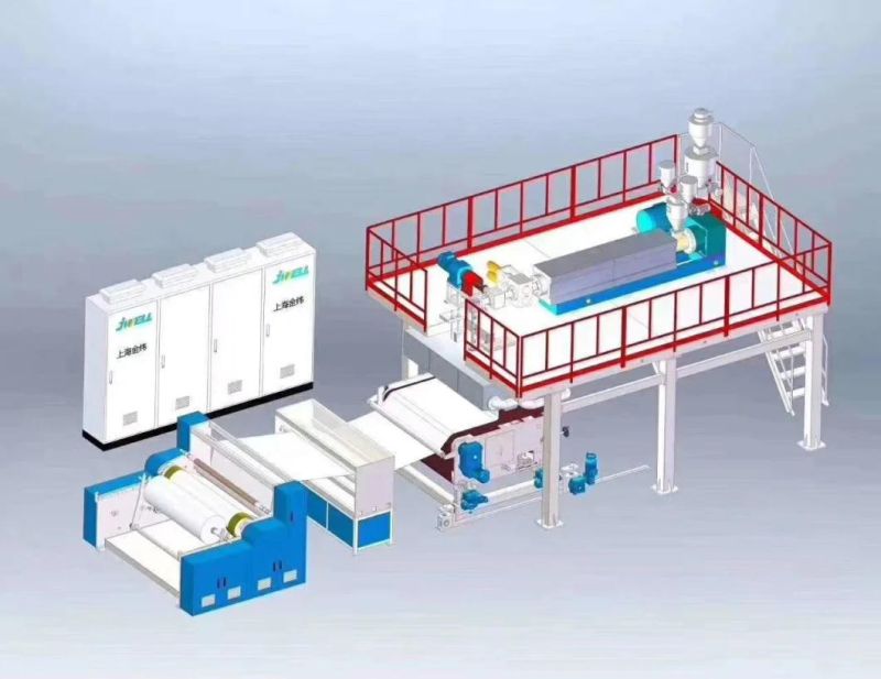 PP Spunbond SMS Fabric Production Line