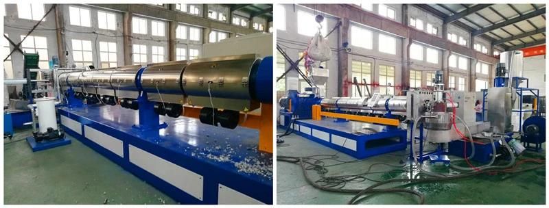 Small Capacity Waste Plastic Recycling Pelletizing Machine Granular Extrusion Equipment