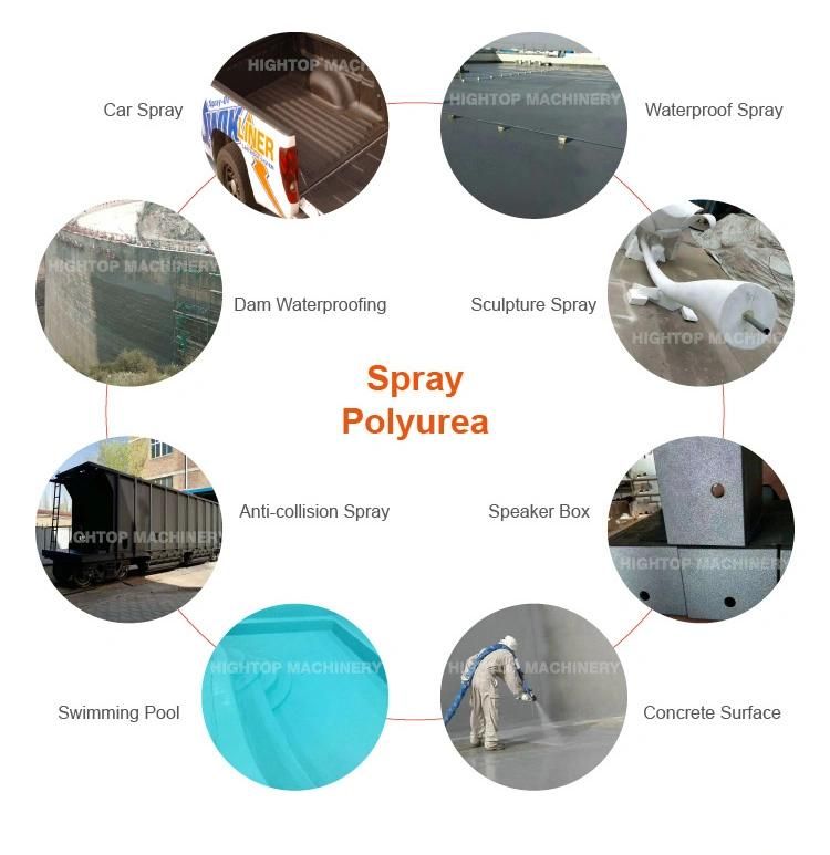 China Hydraulic Reactor Polyurethane Polyurea Spray Machine for Sale