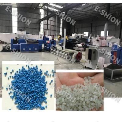 Double Scerw Waste Cooling Bag Film Recycling and Granulating Machine Price