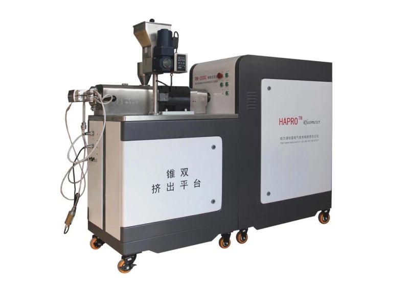 The Conical Twin Screw Extruder Is Developed by Laboratory Technology for Extruding Pipes