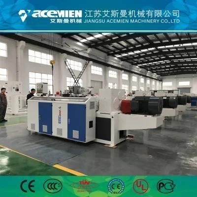 Ce Certificate Foaming Machine Plastic Twin Screw PVC Tile Extruder Machine