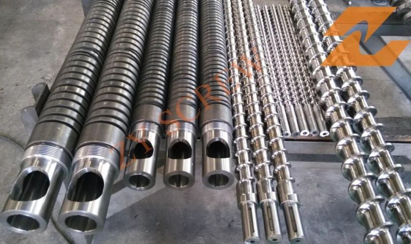 Extruder Single Screw Barrel for Plastic Recyling Screw Extruder Machine